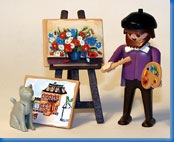 playmobil painter