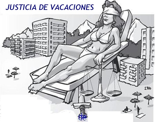 justicia DE vacaciones justicia DE vacaciones