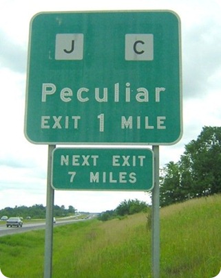 salida peculiar salida peculiar