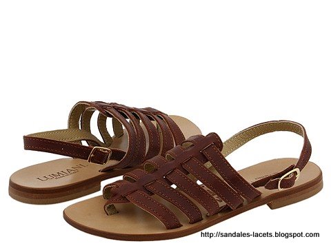 Sandales lacets:K667823