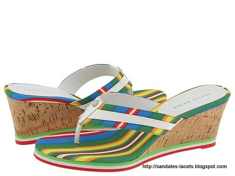 Sandales lacets:U157-667978