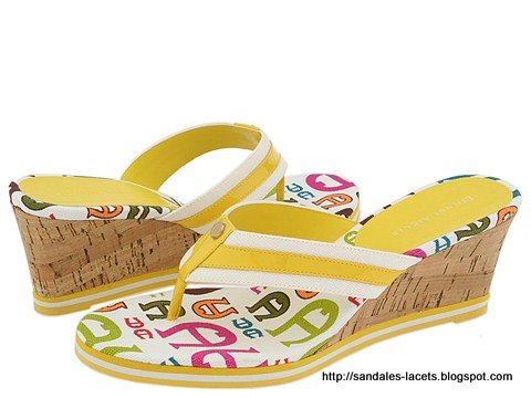 Sandales lacets:T070-667979