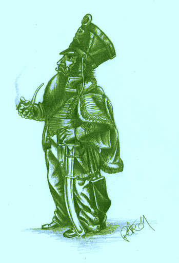 Dwarf Hussar by Pete Barfield Dwarf Hussar by Pete Barfield