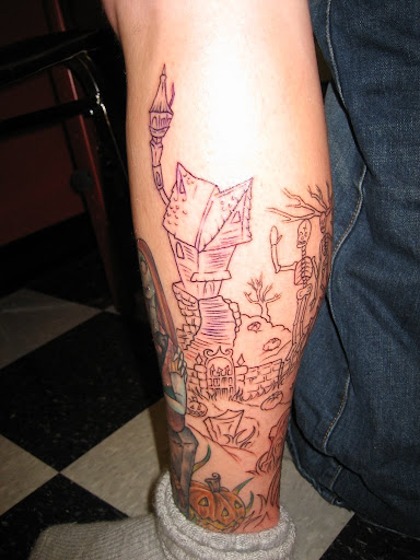 tattoo sleeve outline template