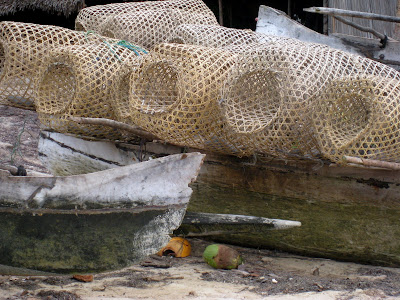 Fishing nets in Nosy Be