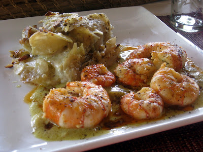 Prawns for dinner in Madagascar