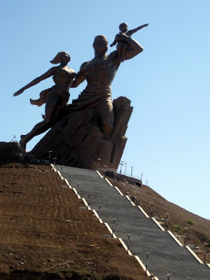Statue in Dakar Senegal