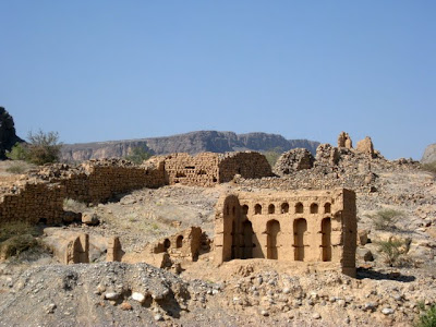 Ruins of Tanuf in Oman
