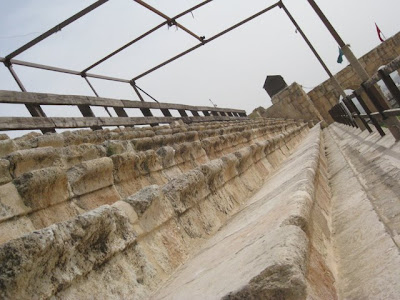 Amphitheater in Jerash Jordan