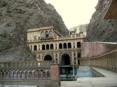 Galta temple complex in India