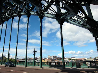 Bridge over the Tyne in Newcastle England