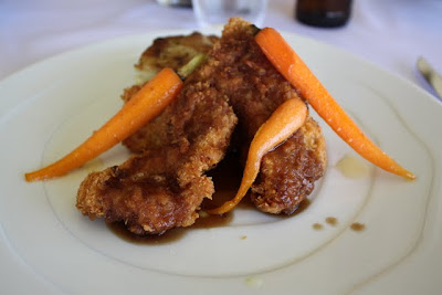 Lunch at UFO restaurant in Bratislava