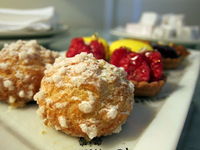 Sweets at the Hotel Le Bristol Paris restaurant in Paris