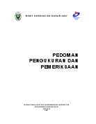 Pedoman Pengukuran dan Pemeriksaan