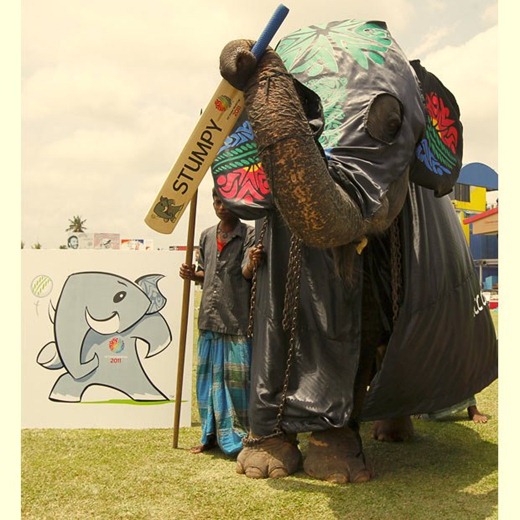 2011 ICC Cricket World Cup Mascot - Stumpy, the Elephant