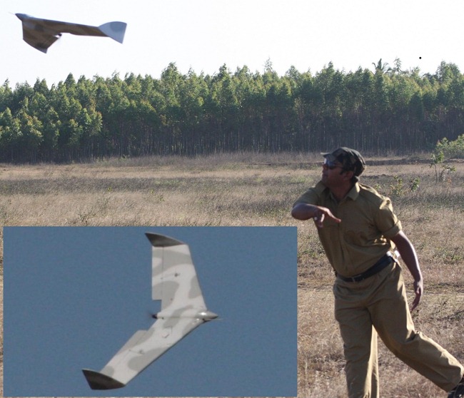 Sky Dot Unmanned Aerial Vehicle [UAV] by Aurora Integrated Systems [AIS], Bangalore, India