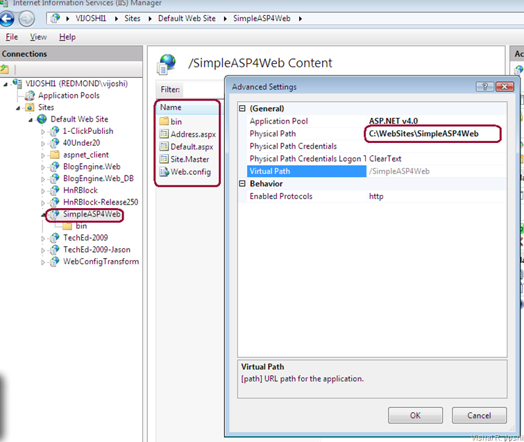 Deployed Web in IIS