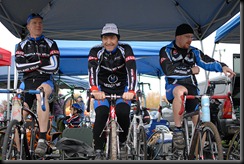 The men of Portland Velo. L to R: Paul Formiller, Sal Bondi, and Matt D'Elia.  Photo by Jonathon Maus, BikePortland.org