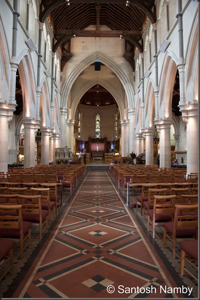 Central Aisle of Christ Church Cathedral