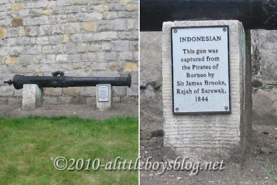 Indonesian gun at Windsor Castle