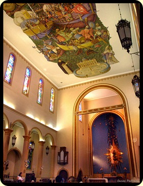 Igreja do Rosário - Porto Alegre - teto Igreja do Rosário - Porto Alegre - teto