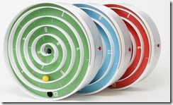A clock that turns itself...