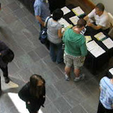 The Call to Action Fair at the UO Leadership Summit attracts organizations looking for interested volunteers.