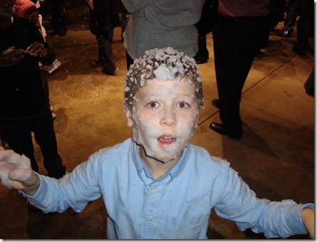 Jacob Sharer with his Lathered Snow Beard