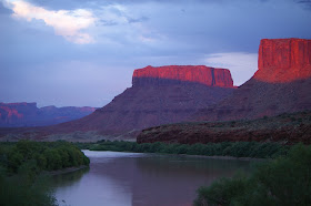 Red Rock Sunset, by John Reece