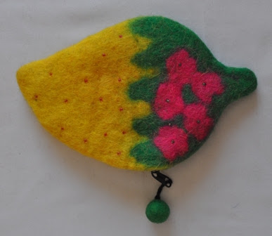 Felt Fruit Purse