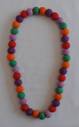 Felt Necklace