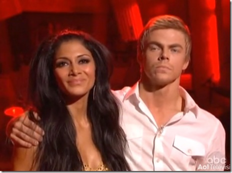 Nicole Scherzinger Derek Hough DWTS 2010 Winners