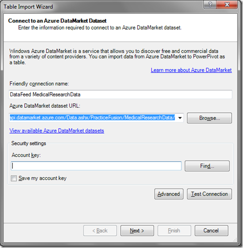 Specifying Data Feed Specifying Data Feed