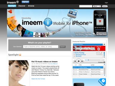 MySpace has got Imeem.com
