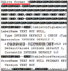Gmail offline SQLite 3
