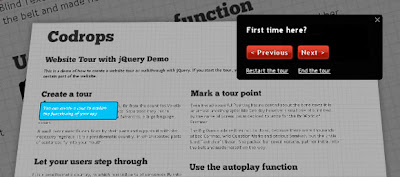 website tour