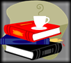 book with coffee png