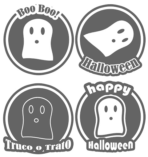 etiquetas de halloween