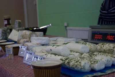 Cothi Valley Goats' Cheeses at Pennard Farmers Market