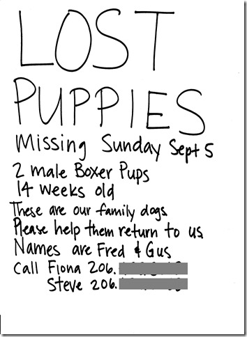 lost pups bw 001