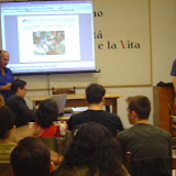 Pr.Arlindo apresenta projeto para TV Italiana