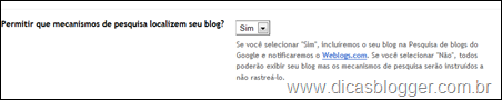painel do Blogger