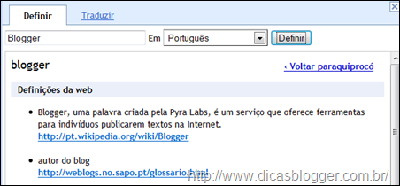 Dicion&aacute;rio