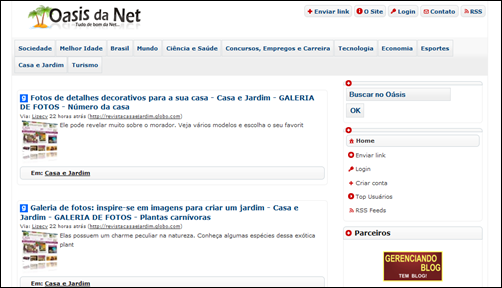 Conheça o Oasis da Net!