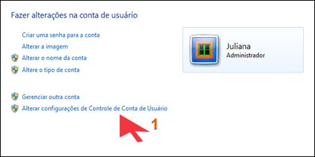 Conta de usuário Conta de usuário