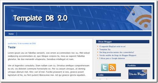 Template DB 2.0