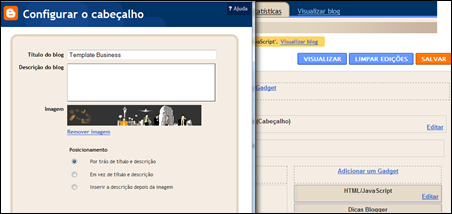 Upload da imagem Upload da imagem