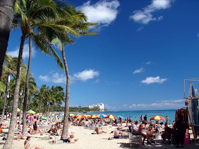 Waikiki Beach, Honolulu Hawaii