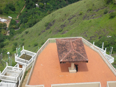 Viewing pavilion on top of Ambuluwawa mountain