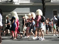 All blonds are pretty much alike.